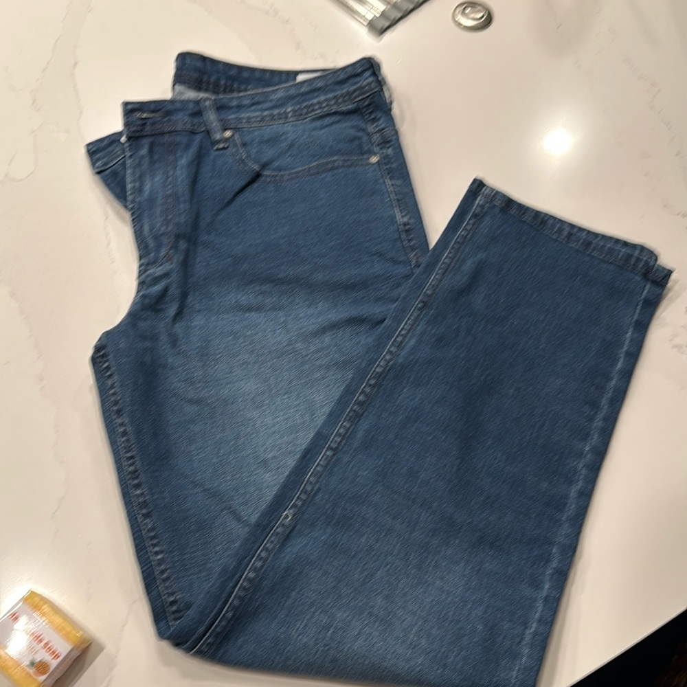 Buffalo Jeans JacksonStraight Mens 38 x 30 Blue Stretch Denim Never Worn!